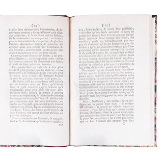 LEQUINIO DE KERBLAY (Joseph Marie) - École des laboureurs. 1790.