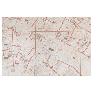 [SERVICE MUNICIPAL DE PARIS] – Carte statistique des égouts de la ville de Paris. 1839.