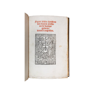 RAMPEGOLIS (Antonius de) - BINDO DE SENIS - Figure biblie. 1503.
