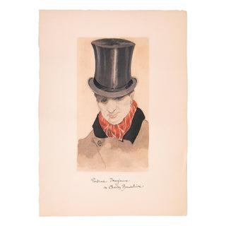 RASSENFOSSE – Trente croquis en couleurs pour les Fleurs du Mal. 1927.