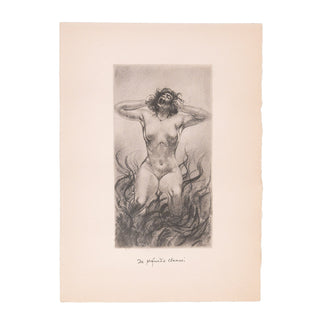 RASSENFOSSE – Trente croquis en couleurs pour les Fleurs du Mal. 1927.