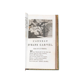[RECUEIL DES PETITS CONTEURS] - Recueil des meilleurs contes en vers. 1778.
