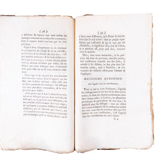 SERVAN - Réflexions sur la réformation des États provinciaux. 1788.