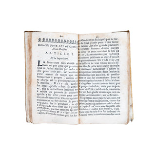 [PROSTITUTION] - Règles et constitutions pour les Filles pénitentes du Bon Pasteur de la ville d’Aix. 1666.