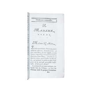RESTIF DE LA BRETONNE (Nicolas-Edme) – La prévention nationale. 1784.
