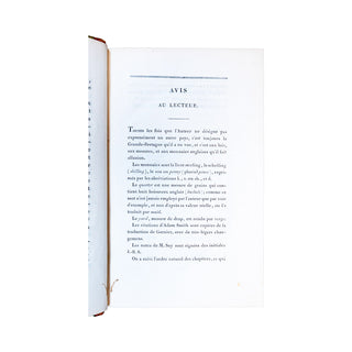 RICARDO (David) - Des principes de l’économie politique, et de l’impôt. 1819.