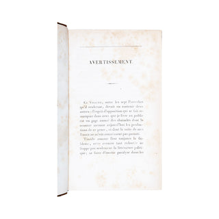 ROMIEU (Auguste) – Proverbes romantiques. 1827.