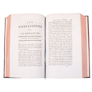 ROUSSEAU (Jean-Jacques) – Les Confessions. 1782-1789.