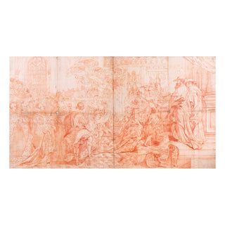 RUBENS - NATTIER - AUDRAN – Le couronnement de Marie de Médicis. av. 1710.