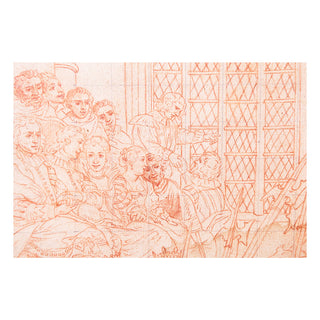 RUBENS - NATTIER - AUDRAN – Le couronnement de Marie de Médicis. av. 1710.