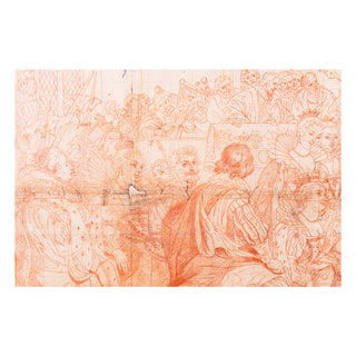 RUBENS - NATTIER - AUDRAN – Le couronnement de Marie de Médicis. av. 1710.
