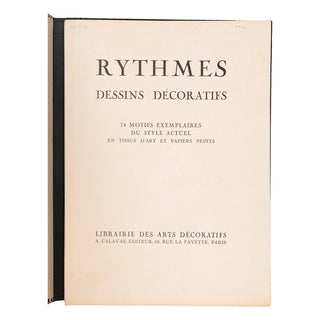 [TEXTILE] - Rythmes, dessins décoratifs. 1951.