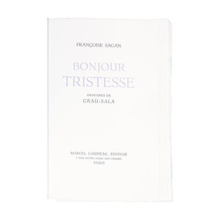 SAGAN (Françoise) – Bonjour tristesse. 1954.