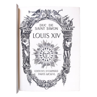 SAINT-SIMON & DECARIS - Louis XIV. 1946