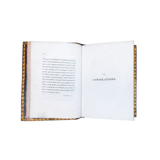 SAINTE-BEUVE (Charles-Augustin) - Les Consolations. 1830.