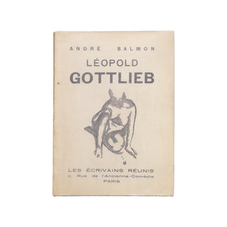 SALMON (André) – Léopold Gottlieb. 1927.