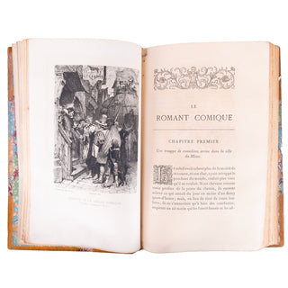 SCARRON - Le Roman comique. 1880.
