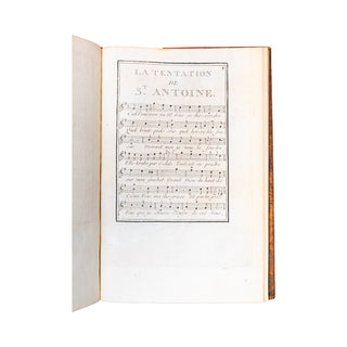 SEDAINE (Michel-Jean)- POINSINET (Antoine-Alexandre-Henri) - La tentation de Saint Antoine. 1784.