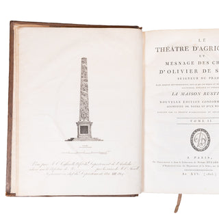 SERRES (Olivier de) - Le théâtre de l’agriculture. 1804.