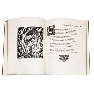SOCIÉTÉ DE LA GRAVURE SUR BOIS ORIGINALE - Réunion de 10 livres illustrés en reliure uniforme. 1922-1930.