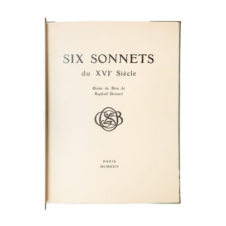 SOCIÉTÉ DE LA GRAVURE SUR BOIS ORIGINALE - Réunion de 10 livres illustrés en reliure uniforme. 1922-1930.