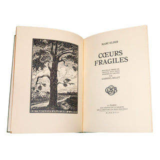 SOCIÉTÉ DE LA GRAVURE SUR BOIS ORIGINALE - Réunion de 10 livres illustrés en reliure uniforme. 1922-1930.