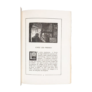 SOCIÉTÉ DE LA GRAVURE SUR BOIS ORIGINALE - Réunion de 10 livres illustrés en reliure uniforme. 1922-1930.