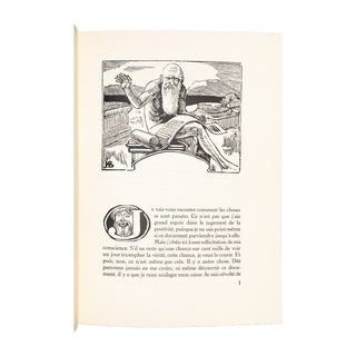SOCIÉTÉ DE LA GRAVURE SUR BOIS ORIGINALE - Réunion de 10 livres illustrés en reliure uniforme. 1922-1930.