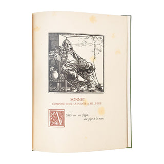 SOCIÉTÉ DE LA GRAVURE SUR BOIS ORIGINALE - Réunion de 10 livres illustrés en reliure uniforme. 1922-1930.