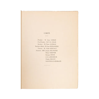 Société de la Gravure sur Bois Originale – Annuaire 1927.