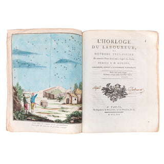 [TAILHARDAT DE LA MAISONNEUVE (Constantin)] - L’Horloge du laboureur. 1791.