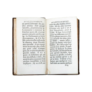 TALLEMANT (Abbé Paul) - Remarques et décisions de l’Académie françoise. 1698.