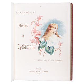 THEURIET (André) – Fleurs de Cyclamens. 1899.