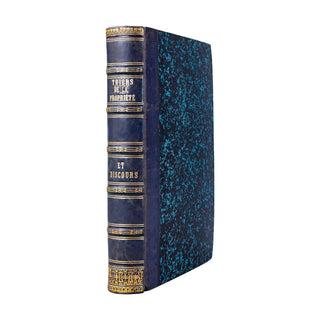 THIERS (Adolphe) - De la propriété. 1848.