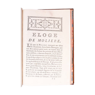 THOMAS - CHAMFORT - Recueil de discours prononcés à l’Académie française. 1765-1769.