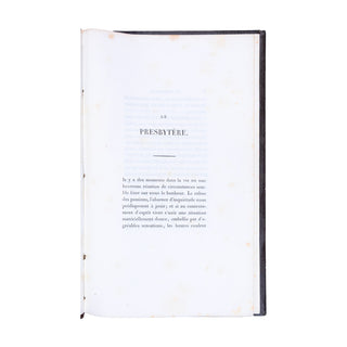 [TÖPFFER (Rodolphe)] - Le Presbytère. 1832.