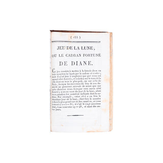 [ONIROMANCIE - ÉSOTÉRISME] - Le grand traité des songes. 1810.