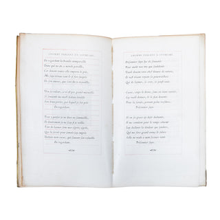 TROSS (Edwin) - Cent cinq rondeaulx d'amour. 1863.