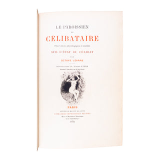 UZANNE (Octave) - Le paroissien du célibataire. 1890.