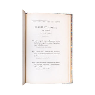 VACQUERIE - MANTZ – Exposition Eugène Delacroix. 1885.