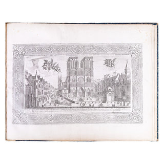 VAN MERLEN – MAROT - Receuil des plus beaux édifices et frontispices des églizes de Paris. c. 1710.