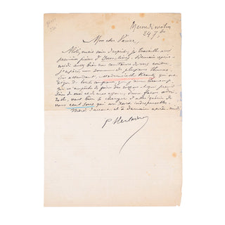VERLAINE (Paul) – Invectives. 1896.