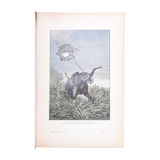 VERNE (Jules) - Cinq semaines en ballon et Voyage au centre de la Terre. c. 1905-1914.