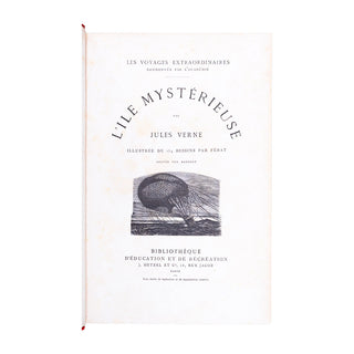 VERNE (Jules) - L’île mystérieuse. c. 1882-1883.