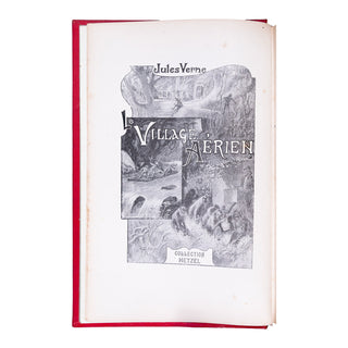 VERNE (Jules) - Le village aérien. Les histoires de Jean-Marie Cabidoulin. c. 1901-1902.