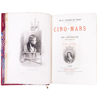 VIGNY (Alfred de) - Cinq-Mars ou conjurations sous Louis XIII. 1889.