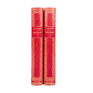 VIGNY (Alfred de) - Cinq-Mars ou conjurations sous Louis XIII. 1889.