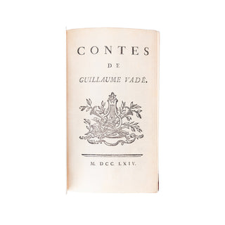 VOLTAIRE - Contes de Guillaume de Vadé. 1764.