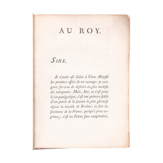 VOLTAIRE - Le poëme de Fontenoy. 1745.