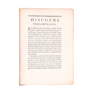 VOLTAIRE - Le poëme de Fontenoy. 1745.